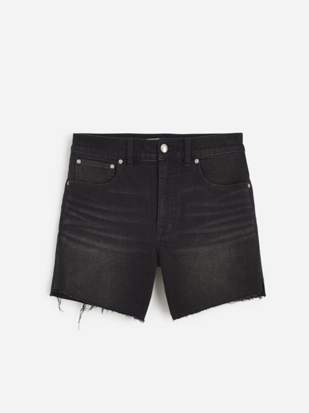 NWT Madewell Perfect Vintage Mid-Length Jean Short, Size 28, Catalani Wash